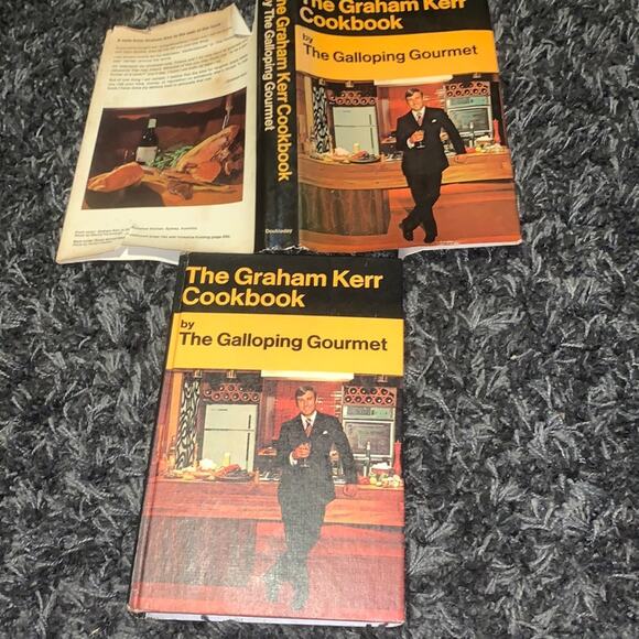 Vintage Cookbook The Graham Kerr Cookbook by The Galloping Gourmet 1969 - Picture 1 of 8
